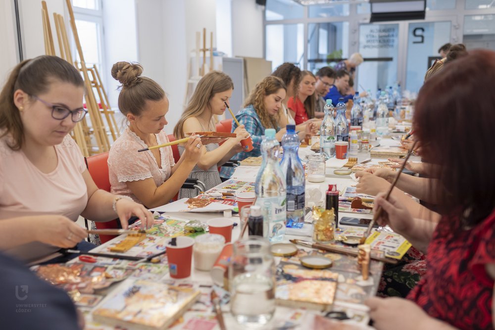 Uczestnicy BIP podczas zajęć